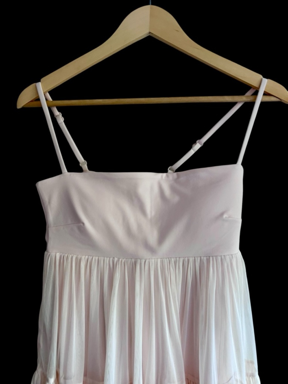 NWT POPFLEX Pirouette Babydoll Dress Tutu Pink Tulle Sz Small - Picture 9 of 9